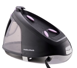 Statie de calcat MORPHY RICHARDS, EasySteam, 2400W, Capacitate 1.8L, 6 Bari, Talpa ceramica, Tehnologie AutoClean - Img 3