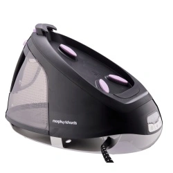 Statie de calcat MORPHY RICHARDS, EasySteam, 2400W, Capacitate 1.8L, 6 Bari, Talpa ceramica, Tehnologie AutoClean - Img 3