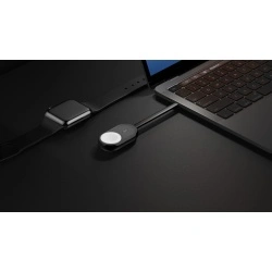 Baterie Externa Wireless VEGER W0102 pentru Apple Watch, 1200mAh, Incarcare Magnetica, Tip Breloc, Ultra-Compacta, Negru - Img 3