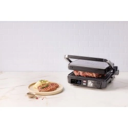 Grill Electric UFESA K2, Putere 2000W, Placi Antiaderente, Sistem de Blocare, Inox - Img 6