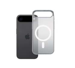 Husa iPhone 17 Pro premium 3mk Frosty MagCase, alb