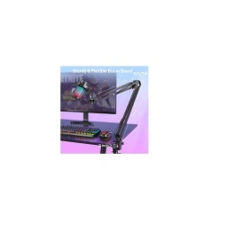 Microfon Gaming USB Maono cu anulare a zgomotului, monitorizare, negru, (desigilat) - Img 2