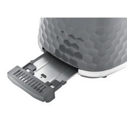 Prajitor de paine MORPHY RICHARDS, HIVE, putere 850W, 7 trepte de putere, compartimente pentru 2 felii simultan, functie de dezghetare, gri - Img 4