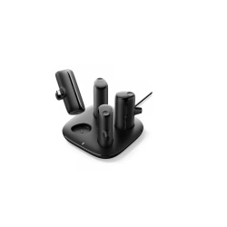 Set powerbank Veger, 4x5000mAh, USB-C, Lightning, Negru