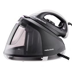 Statie de calcat MORPHY RICHARDS, EasySteam, 2400W, Capacitate 1.8L, 6 Bari, Talpa ceramica, Tehnologie AutoClean - Img 4