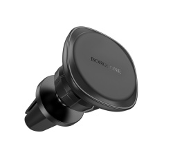 Suport telefon magnetic pentru grila ventilatie Borofone Cloud BH102, negru