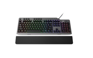 Tastatura gaming mecanica Lenovo Legion K500, iluminare RGB, switch Red, taste multimedia, Iron Grey - Img 2