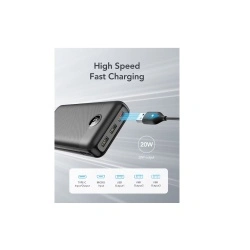 Acumulator extern Veger L30, Fast Charge, 30000 mAh, PD20W, Display LED, Black - Img 4
