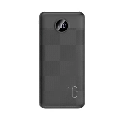 Baterie Externa Veger L10S, 10000mAh, Fast Charging Power Delivery (PD) 20W, USB-C, Design Compact, Negru