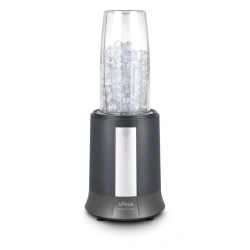 Blender UFESA Nutrishake 1200W, 2 Recipiente Sport, Lame Inox, Negru/Argintiu - Img 2