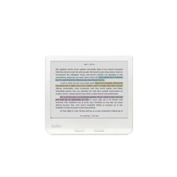 E-Book Reader Kobo Libra Colour, Ecran E-Ink Kaleido 7", Procesor Dual-Core 2.0GHz, 32GB Flash, USB Type-C, ComfortLight PRO, Wi-Fi, IPX8, Alb - Img 2