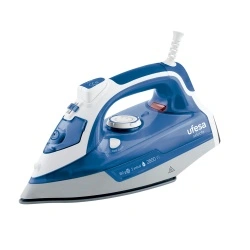 Fier de Calcat cu Abur Ufesa PV3280, 2800W, Jet Abur 170 g/min, Abur Continuu 40 g/min, Talpa Ceramica, Sistem Anti-Picurare, Auto-Curatare