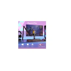 Microfon Gaming USB Maono cu anulare a zgomotului, monitorizare, negru, (desigilat) - Img 3