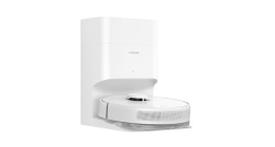 Robot de aspirare cu mop Dreame D10 Plus Gen 2, statie automata de golire 4l, 6000Pa, alb