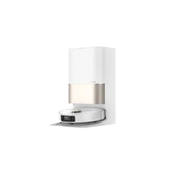 Robot de aspirare cu mop rotativ Dreame X40 Ultra Complete, statie automata de golire 3.2l, 12000Pa, alb