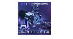 Set Microfon Dinamic MAONO PD200Xs, Negru, XLR/USB, Brat extensibil (desigilat) - Img 5