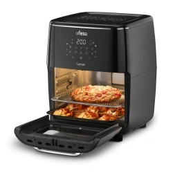 Air Fryer si Cuptor cu Aer Cald UFESA Sensei 12L, 1700W, 10 Programe, Ecran Touch, Negru - Img 2