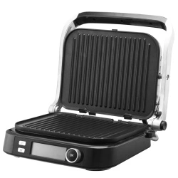 Grill electric Morphy Richards MGS1001, 1800W, argintiu - Img 3