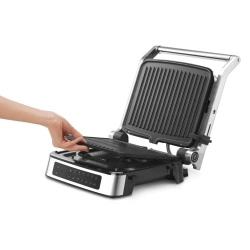 Grill Electric UFESA Everest, Putere 2000W, Deschidere 180 grade, Inox, suprafata antiaderenta - Img 3