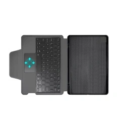 Husa cu tastatura + folie iPad Pro 11 (2022) Techsuit KeyTab Pro, negru - Img 5