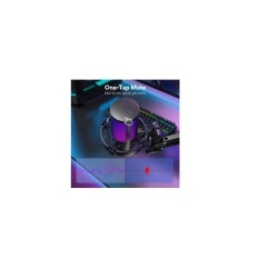 Microfon Gaming USB Maono cu anulare a zgomotului, monitorizare, negru, (desigilat) - Img 4