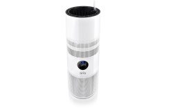 Purificator de aer Hybrid Aria MAP-ZK-H2025-U29W, Acoperire 25 m patrati, Booster de aer, Flitru Hepa H13, Lampa UV-C, Eficienta curatare aer PM2.5, Fitoremediere, Alb - Img 2