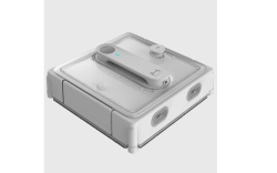 Robot de aspirare geamuri Hutt W9, modul curatare umeda, modul de umplere al rezervorului cu apa, 24V, 90W, alb - Img 4