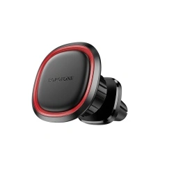 Suport telefon magnetic pentru grila ventilatie Borofone Roman BH124, negru