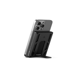 Baterie Externa MagSafe VEGER W0582, 5000mAh, Incarcare Wireless Magetica, Fast Charge 20W PD, Ultra-Slim, Negru - Img 3
