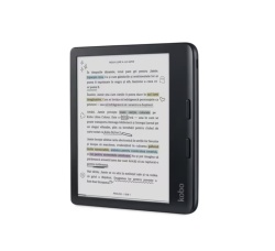 E-Book Reader Kobo Libra Colour, Ecran E-Ink Kaleido 7", Procesor Dual-Core 2.0GHz, 32GB Flash, USB Type-C, ComfortLight PRO, Wi-Fi, IPX8, Negru