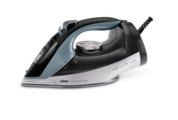 Fier de calcat Ufesa Aura Horizon, Talpa Ceramica Ultra-Alunecare, Jet de Abur 240g, 3450W, Negru