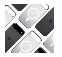 Husa iPhone 17 Pro premium 3mk Frosty MagCase, alb - Img 2