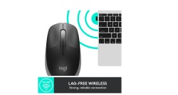 Mouse wireless Logitech M190, Mid Grey - Img 2
