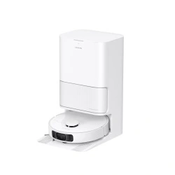 Robot de aspirare cu mop dual rotativ Dreame D20 Ultra RLD31SE, statie automata de golire praf 3.2l, 13000Pa, uscare cu aer cald, baterie 5200mAh, alb - Img 4