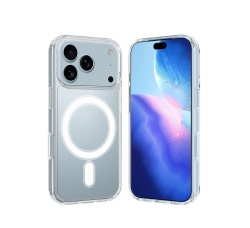 Husa iPhone 17 Pro - Techsuit MagSafe Pro, Transparent