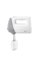 Mixer de Mana UFESA Provence, 600W, 5 Viteze + Turbo, Accesorii Inox, Alb/Gri