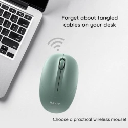 Mouse wireless 2.4GHz, 1600 DPI pentru laptop Havit MS54GT - Img 5