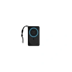 Power bank Veger W1151, MagOn, magnetic, wireless, 10000mAh, negru
