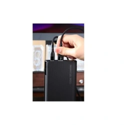 Power Bank, Veger W2503, 25000mAh 130W cu port USB-A si port USB-C, negru - Img 3