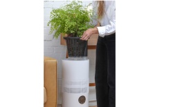 Purificator de aer Hybrid Aria MAP-ZK-H2025-U29W, Acoperire 25 m patrati, Booster de aer, Flitru Hepa H13, Lampa UV-C, Eficienta curatare aer PM2.5, Fitoremediere, Alb - Img 4
