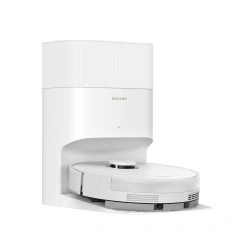 Robot de aspirare cu mop Dreame D20 Plus RLD35GD, statie automata de golire praf 5l, 13000Pa, rezervor praf 0.5l, rezervor apa 0.35l, baterie 5200mAh, alb - Img 6