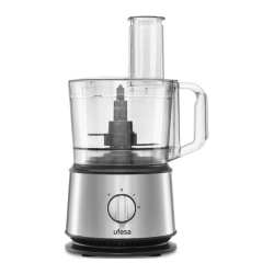 Robot de Bucatarie UFESA Quick Slicer, 1200W, 5 Conuri de Taiere, Inox/Negru