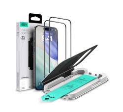 Set 2 x folie sticla iPhone 17 Pro, negru