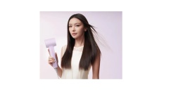 Uscator de par Dreame Hair Mini, 100000 rpm, tehnologie ionica, roz