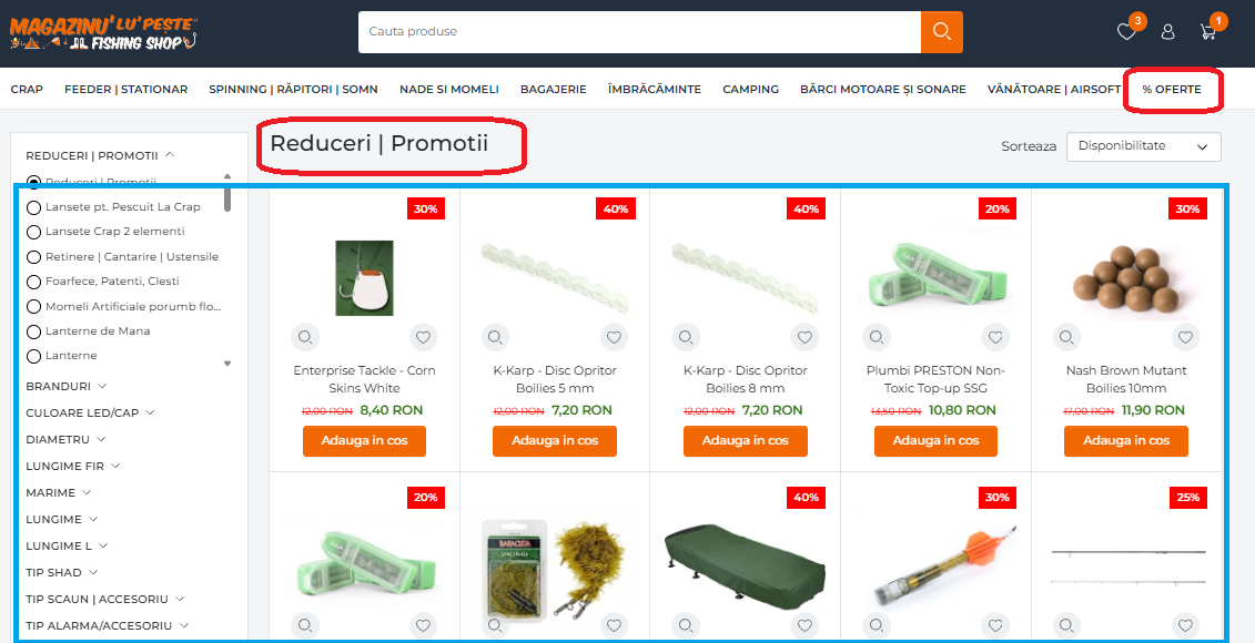 Promotii