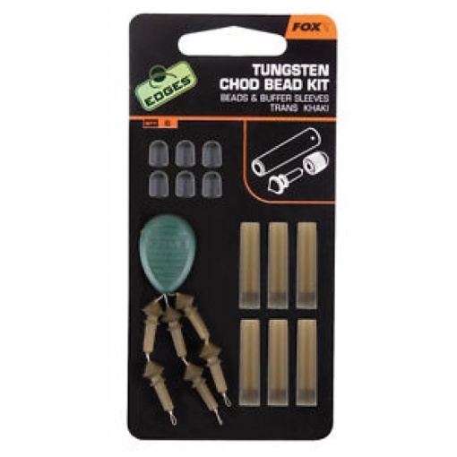 KIT FOX TUNGSTEN CHOD BEAD, 3X6BUC/SET