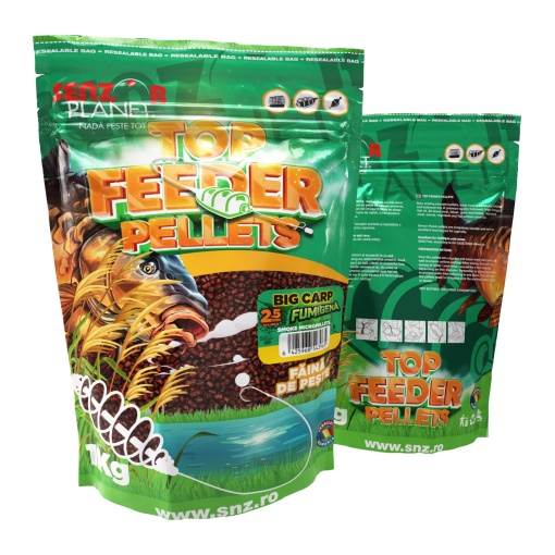 Senzor Pellets, Fumigena 2,5 mm/1 kg. Top Feeder