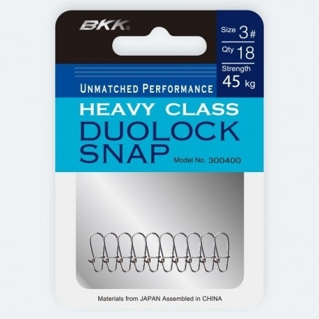 Agrafe BKK Duo Lock Snap 51 SS