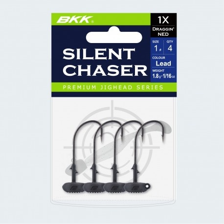 BKK Jig Silent Chaser Draggin’ Ned Head, Nr. 1