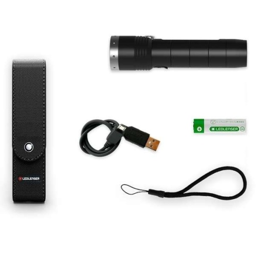 Led Lenser Lanterna MT10 1000LM + Acum. + USB + Husa